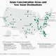 asian concentration areas